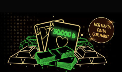 herhafta Toplam 50.000 TL Ödül Blackjack Masalarında